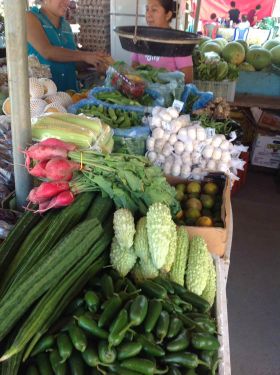 Belize food market with produce shown – Best Places In The World To Retire – International Living